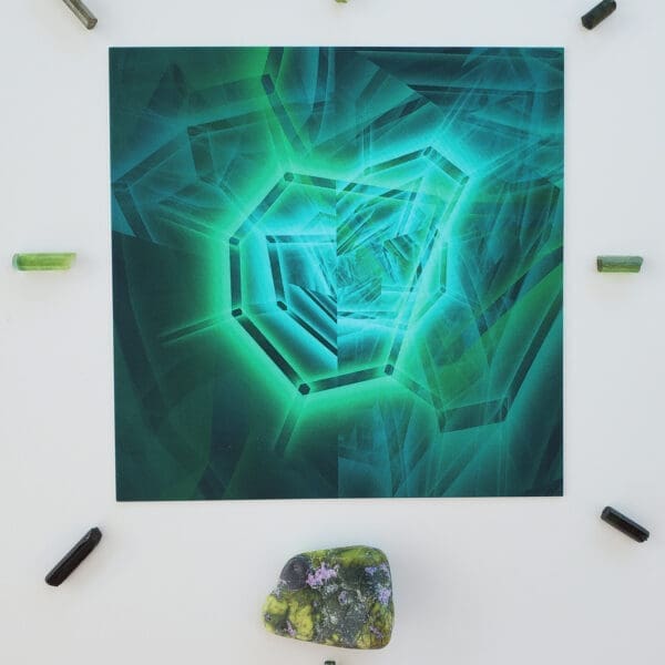 Emerald Gate: Altar Card Print